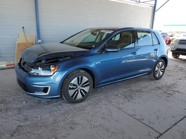 2016 Volkswagen E-GOLF SE