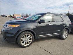 Salvage cars for sale at Moraine, OH auction: 2013 Ford Explorer XLT