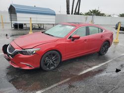 Salvage cars for sale at Van Nuys, CA auction: 2017 Mazda 6 Grand Touring