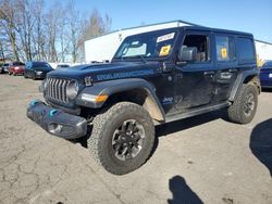 Salvage cars for sale from Copart Portland, OR: 2024 Jeep Wrangler Rubicon 4XE