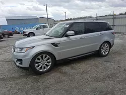 Land Rover salvage cars for sale: 2016 Land Rover Range Rover Sport SE