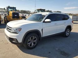 Salvage cars for sale at Dunn, NC auction: 2018 Volkswagen Atlas SE