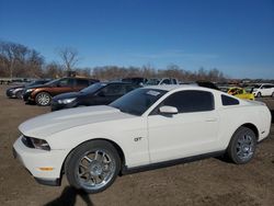 Salvage cars for sale at Des Moines, IA auction: 2010 Ford Mustang GT