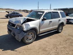 Salvage cars for sale at Colorado Springs, CO auction: 2003 Ford Explorer XLS