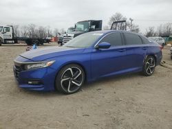 Salvage cars for sale at Baltimore, MD auction: 2018 Honda Accord Sport