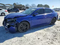 Salvage cars for sale at Loganville, GA auction: 2019 Acura TLX Technology