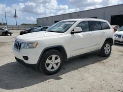 Salvage cars for sale at Jacksonville, FL auction: 2012 Jeep Grand Cherokee Laredo