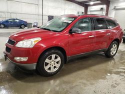 Salvage cars for sale at Avon, MN auction: 2012 Chevrolet Traverse LT