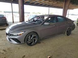 Salvage cars for sale at American Canyon, CA auction: 2024 Hyundai Elantra Limited