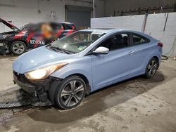 Salvage cars for sale at Candia, NH auction: 2013 Hyundai Elantra Coupe GS