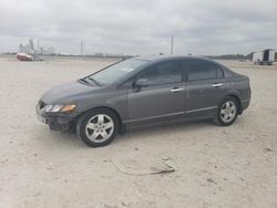 Salvage cars for sale at New Braunfels, TX auction: 2010 Honda Civic LX