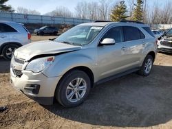 Chevrolet Equinox lt salvage cars for sale: 2014 Chevrolet Equinox LT