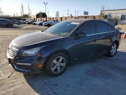 Salvage cars for sale at Wilmington, CA auction: 2015 Chevrolet Cruze LT