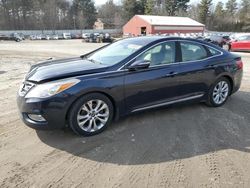 Salvage cars for sale at Mendon, MA auction: 2013 Hyundai Azera