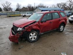 Salvage cars for sale at Wichita, KS auction: 2010 Ford Escape XLS