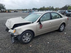 Salvage cars for sale at Riverview, FL auction: 2009 Hyundai Sonata GLS