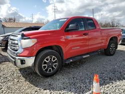 Salvage cars for sale at Columbus, OH auction: 2016 Toyota Tundra Double Cab SR