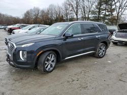 Salvage cars for sale at North Billerica, MA auction: 2020 Hyundai Palisade SEL