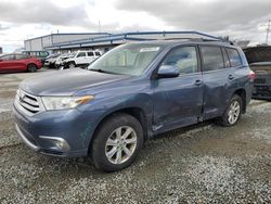 Salvage cars for sale at San Diego, CA auction: 2012 Toyota Highlander Base