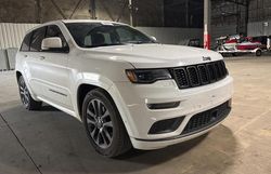 Jeep salvage cars for sale: 2018 Jeep Grand Cherokee Overland