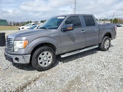 Salvage cars for sale at Tifton, GA auction: 2010 Ford F150 Supercrew