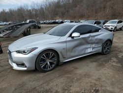 Infiniti Vehiculos salvage en venta: 2017 Infiniti Q60 Premium