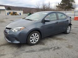 Salvage cars for sale at Grantville, PA auction: 2015 Toyota Corolla L