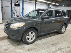 Salvage cars for sale at Wheeling, IL auction: 2010 Hyundai Santa FE GLS