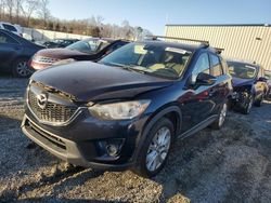 Salvage cars for sale at Spartanburg, SC auction: 2015 Mazda CX-5 GT