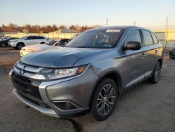 Mitsubishi Vehiculos salvage en venta: 2016 Mitsubishi Outlander SE