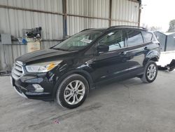 Salvage cars for sale at Cartersville, GA auction: 2017 Ford Escape SE