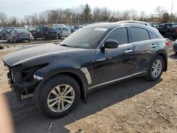 Salvage cars for sale at Chalfont, PA auction: 2015 Infiniti QX70