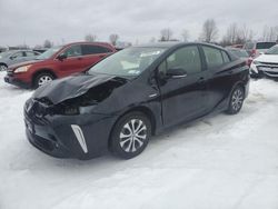 Salvage cars for sale at Central Square, NY auction: 2022 Toyota Prius LE