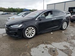 Salvage cars for sale at Apopka, FL auction: 2017 Tesla Model X 100D