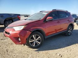 Salvage cars for sale at San Antonio, TX auction: 2017 Toyota Rav4 XLE