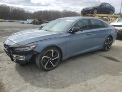 Salvage cars for sale at Windsor, NJ auction: 2021 Honda Accord Sport SE