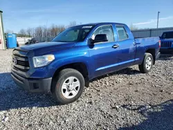 Toyota salvage cars for sale: 2015 Toyota Tundra Double Cab SR