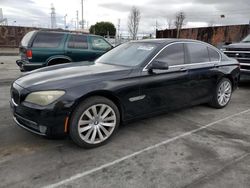 Salvage cars for sale at Wilmington, CA auction: 2011 BMW 750 I