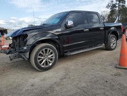 Salvage cars for sale at Greenwell Springs, LA auction: 2016 Ford F150 Supercrew