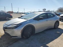 Salvage cars for sale at Oklahoma City, OK auction: 2024 Toyota Prius LE