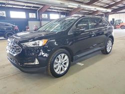 Salvage cars for sale at East Granby, CT auction: 2022 Ford Edge Titanium