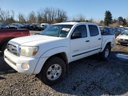 Salvage cars for sale at Portland, OR auction: 2007 Toyota Tacoma Double Cab