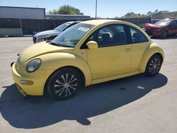 Volkswagen salvage cars for sale: 2003 Volkswagen New Beetle GL