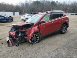 Salvage cars for sale at Grenada, MS auction: 2017 Toyota Rav4 Limited