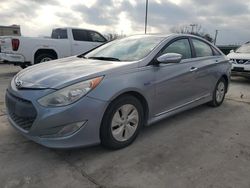 Salvage cars for sale at Wilmer, TX auction: 2014 Hyundai Sonata Hybrid