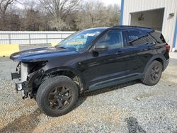 Salvage cars for sale at Concord, NC auction: 2022 Ford Explorer Timberline