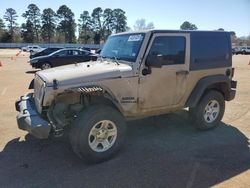 Salvage cars for sale at Longview, TX auction: 2016 Jeep Wrangler Sport