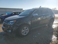 Salvage cars for sale at Kansas City, KS auction: 2011 Chevrolet Equinox LTZ