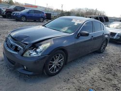 Salvage cars for sale at Montgomery, AL auction: 2011 Infiniti G37 Base