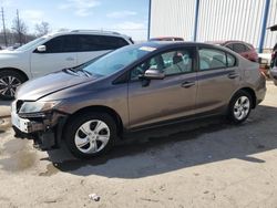 Salvage cars for sale at Lawrenceburg, KY auction: 2014 Honda Civic LX